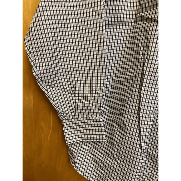 KIRKLAND SIGNATURE Men’s Shirt Plaid Button Down 100% Extra Long 15.5-33 - Picture 5 of 9